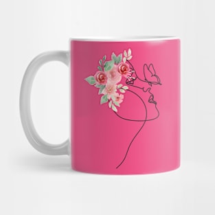 mother nature- pink Mug